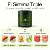El Sistema Triple: 3 causas de tu hinchazón, 1 sola fórmula