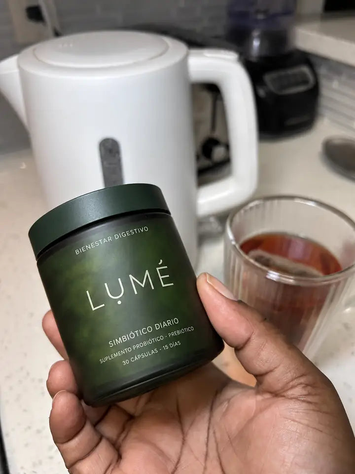 Foto de Karen, Yopal con su frasco LUMÉ